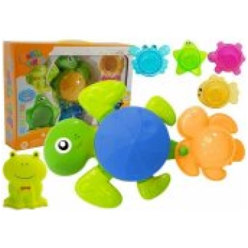 LEAN Toys Turtles Bathing Kit Starfish Plastic Wat