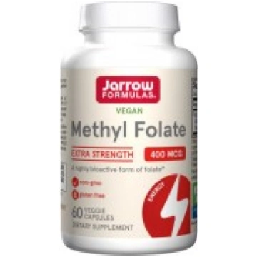 Methyl Folate, 400mcg - 60 vcaps Jarrow Formulas P