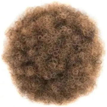 CLQYXRMVC Unordentlicher Haarknoten Afro Puff Bun 