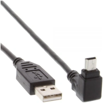 Kabelis Usb Inline Usb-a - Miniusb 1.5 M Melns (34