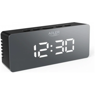 Adler Alarm Clock AD 1189B Alarm function Black