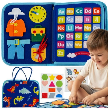 Izglītojoša sensoru grāmata Montessori Nav norādīt