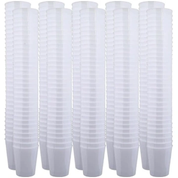 MIJOMA Nesalaužami plastmasas šota glāzes, augstas