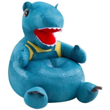 Bērnu pufs / krēsls - Zils DINO Marimara.lt