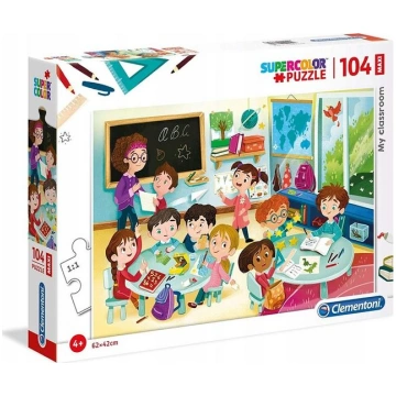 Clementoni Puzzle 104 pieces Maxi Super Color - My