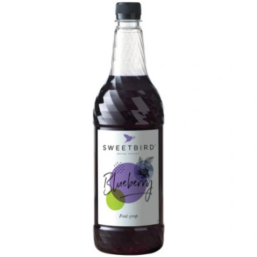 Sweetbird Blueberry sīrups, 1 l Sweetbird Blueberr