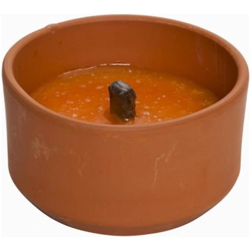 CANDLE AGAINST MOSQUITOS IN CERAMIC DISH ZV105 (47