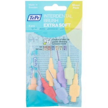 TePe Extra Soft Starpsu birste 8pc / Mixed Pack 73
