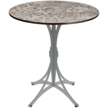 Eiffel Table - Round Top Compact HPL 12 mm