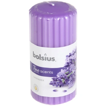 Svece-stabs arom.Bolsius lavanda d6xh12cm 1166777 