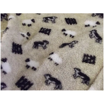 Mākslīgā kažokāda SHERPA FLEECE Aitas ādas audums 