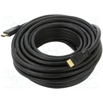 Cable; HDMI plug,both sides; PVC; 3D,4K,ARC,CEC 2.