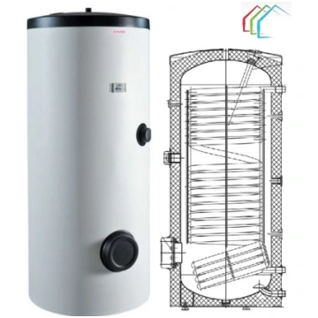 Boileris siltumsūknim 200L OKC 200 NTR/HP DRAŽICE