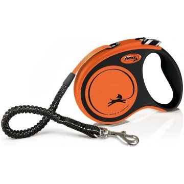 Flexi automātiskā pavada Xtreme M, oranža, 5 m