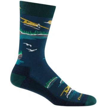 Darn Tough Men's Float Boat Crew - Midnight /