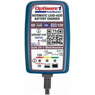 OptiMate 1 VoltMatic 6V/12V