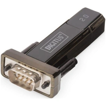 Adapteris Usb Digitus Usb - Rs-232 Melns (da-70167