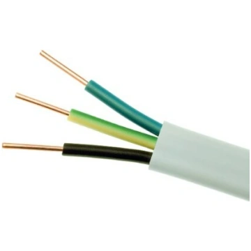Electrical wire flat wire YDYp 450/750V 3x2,5mm2 E