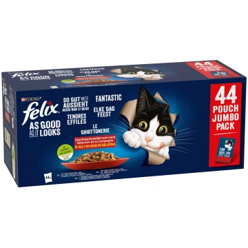 Purina Felix Fantastic Barība Kaķiem želejā 3,2 Kg
