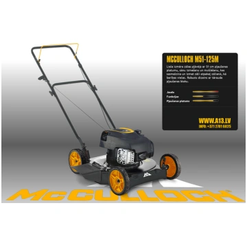 Zāles Pļāvējs MCCULLOCH M51-125M Specifikācija Dzi