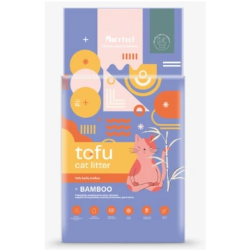 Tofu kaķu pakaiši Purrfect Bamboo, 6L