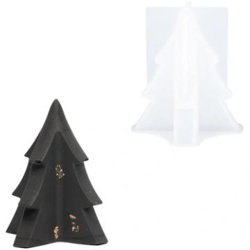 Silikona forma - Ziemassvētku eglīte Jesmonite UC1