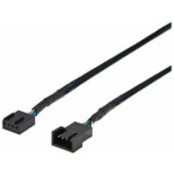 Deltaco Power cable PWN-fan 4-pin 0.3m black akses
