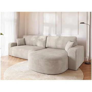BROMARKT Corner Sofa with Sleep Function and Bed B