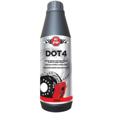 DOT-4 ´PREMIUM PITSTOP´ 450ml BREMŽU ŠKIDRUMS PTPD