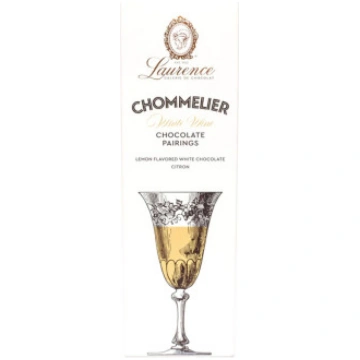 Citronu aromatizēta baltā šokolāde ar citroniem La