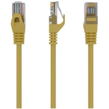Gembird PATCH KABELIS CAT6 UTP 5M/GELTENS PP6U-5M/