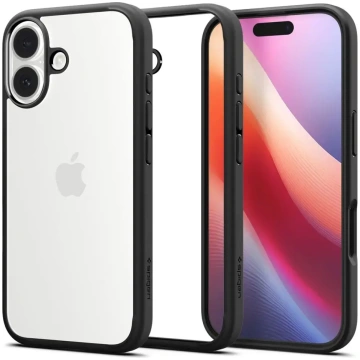 Spigen Ultra Hybrid Case for iPhone 17 - Matte Bla