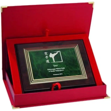 Victoria Sport plastmasas diploms ar gravētu zelta