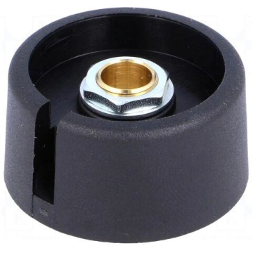 Knob | with pointer | polyamide | Øshaft: 6.35mm |