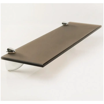 Plaukts Stikla Serviss 50x12 cm, bronza matēta Sti