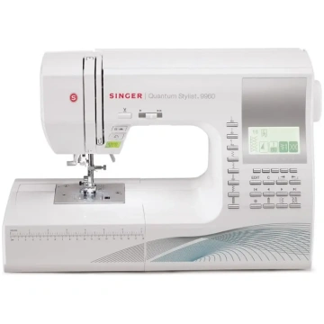 Singer 9960 Quantum Stylist šujmašīna, balta AGDSI