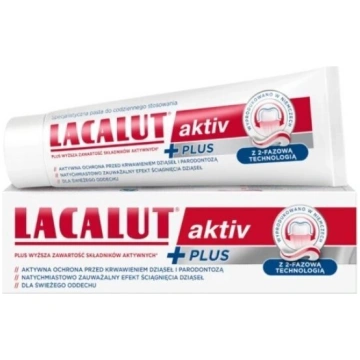 Lacalut Aktiv Plus Zobu Pasta, 75 ml