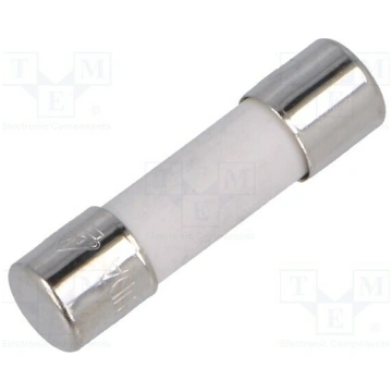 Fuse: fuse; ceramic,cylindrical; 2A; 250VAC; time-