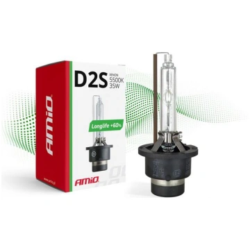 Xenon spuldze D2S 5500K AMiO LONG LIFE (01974)