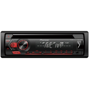 Pioneer DEH-S120UB receiver with CD, USB, AUX