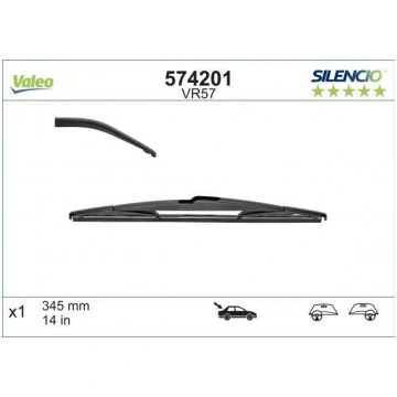 Logu slotiņa Valeo Silencio INFINITI EX (10.2008 -