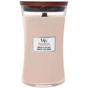 YANKEE CANDLE Woodwick Giara Grande Vanilla E Sea 