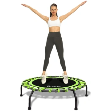 DARCHEN Rebounder mini batuts pieaugušajiem, mazs 