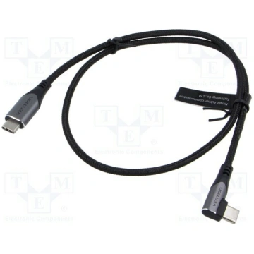 Cable; USB 2.0; USB C plug,USB C angled plug,both 