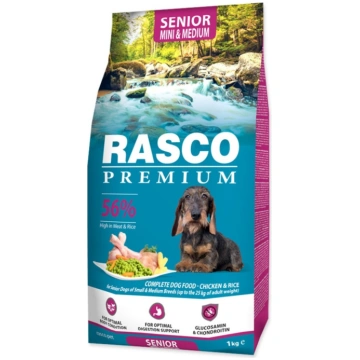 Rasco Premium Senior Mini & Medium vistas gaļa ar 