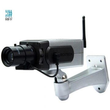 Riff RF-DM1 CCTV IR Outdoor Security Fake Camera w
