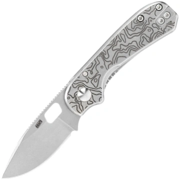 KNAFS-00683 - KNAFS Lander 5 Gray TOPO Stonewash