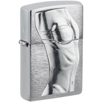 Zippo vējdrošs šķiltavas, sieviešu torso 3D, slīpē