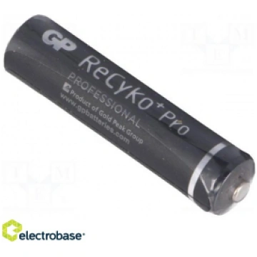 Akumulators: Ni-MH | AAA,R3 | 1,2 V | 800 mAh | Re