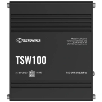Teltonika Ethernet Switch | TSW100 | Unmanaged | W